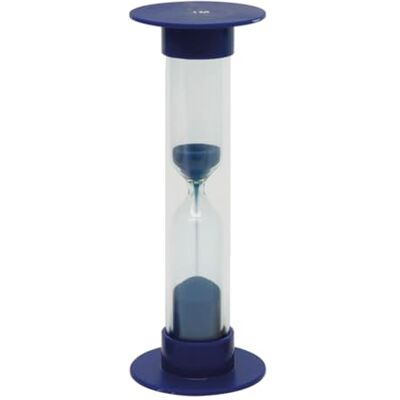 TimeTEX timglas set 5 stycken, 10 cm hög, 2,5 cm ø (1 tidsenhet) TimeTEX timglas set 5 stycken, 10 cm hög, 2,5 cm ø (1 tidsenhet)