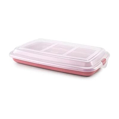 IBILI , Röd korv och köttavsmalnande 24,8 x 14,4 cm, BPA fri plast, återanvändbar IBILI , Röd korv och köttavsmalnande 24,8 x 14,4 cm, BPA fri plast, återanvändbar