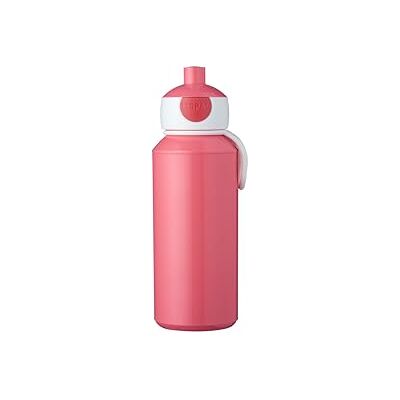 Mepal Drickflaska popup 400 ml campus, diskmaskinssäker barnflaska av plast, rosa, 107410078200 Mepal Drickflaska popup 400 ml campus, diskmaskinssäker barnflaska av plast, rosa, 107410078200