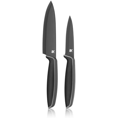 WMF 1879086100 Knivsats med Skydd, Stål, Svart, Paket med 20 WMF 1879086100 Knivsats med Skydd, Stål, Svart, Paket med 20