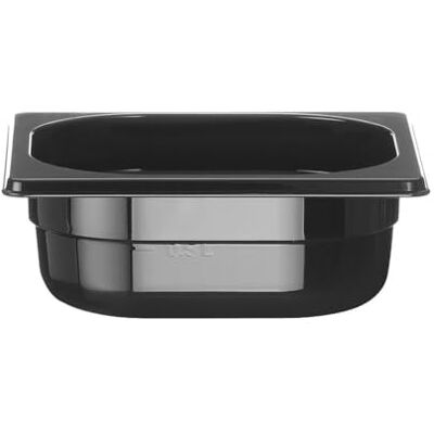 HENDI Gastronorm Behållare 1/6, 1L, 65mm, Svart HENDI Gastronorm Behållare 1/6, 1L, 65mm, Svart