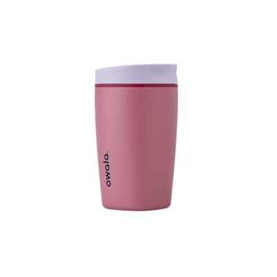 Owala SmoothSip Slider isolerad rostfritt stål kaffebehållare, återanvändbar iskaffekopp, varm kaffe resemugg, BPA-fri 355 ml, virkad drottning Owala SmoothSip Slider isolerad rostfritt stål kaffebehållare, återanvändbar iskaffekopp, varm kaffe resemugg, BPA-fri 355 ml, virkad drottning