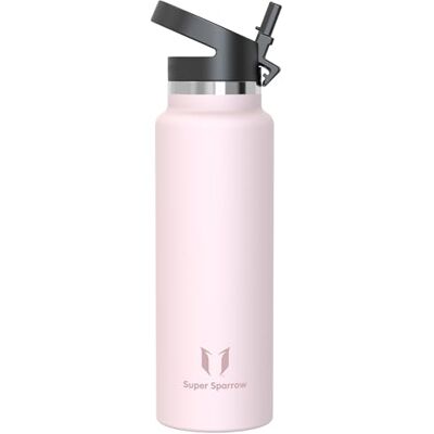 Super Sparrow Vattenflaska 1.5L Rostfritt Stål Vattenflaska Termos Standard Mun Giftfri BPA-Fri Perfekt Som Sportflaska Super Sparrow Vattenflaska 1.5L Rostfritt Stål Vattenflaska Termos Standard Mun Giftfri BPA-Fri Perfekt Som Sportflaska
