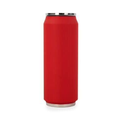 YOKO DESIGN 1304 Dubbelvägg isolerad flaska i rostfritt stål, 7 cm, 500 ml, rostfritt stål, röd, 19 x 7 x 7 cm YOKO DESIGN 1304 Dubbelvägg isolerad flaska i rostfritt stål, 7 cm, 500 ml, rostfritt stål, röd, 19 x 7 x 7 cm
