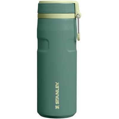Stanley IceFlowBottle Twist Flip 0.47L 12 Timmer Kall 3 Dagar Iskall Tål Maskindisk Rostfritt Stål BPA-Fri Dubbelväggig Vakuumisolering Shale Stanley IceFlowBottle Twist Flip 0.47L 12 Timmer Kall 3 Dagar Iskall Tål Maskindisk Rostfritt Stål BPA-Fri Dubbelväggig Vakuumisolering Shale