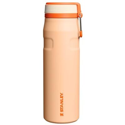 Stanley 1913 IceFlowBottle Twist Flip 0.71L 17 Timmer Kall 4 Dagar Iskall Tål Maskindisk Rostfritt Stål BPA-Fri Dubbelväggig Vakuumisolering Orange Sherbet Stanley 1913 IceFlowBottle Twist Flip 0.71L 17 Timmer Kall 4 Dagar Iskall Tål Maskindisk Rostfritt Stål BPA-Fri Dubbelväggig Vakuumisolering Orange Sherbet