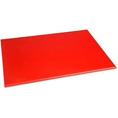 Hygiplas Röd standardskärbräda med hög densitet för rått kött, 1,2 x 45 x 30 cm Hygiplas Röd standardskärbräda med hög densitet för rått kött, 1,2 x 45 x 30 cm