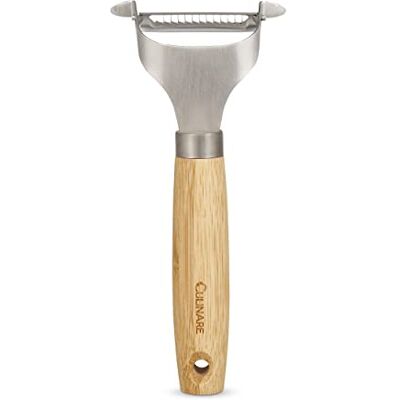 Culinare Naturals C70007 Julienne Y Peeler Hållbar bambu/rostfritt stål (L) 175 mm x (B) 80 mm Manuellt handhållet skalningsverktyg/köksredskap vass metallblad Ej diskmaskinssäker Culinare Naturals C70007 Julienne Y Peeler Hållbar bambu/rostfritt stål (L) 175 mm x (B) 80 mm Manuellt handhållet skalningsverktyg/köksredskap vass metallblad Ej diskmaskinssäker
