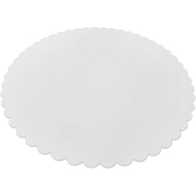 Guardini , Set med 2 underlägg Ø 32 cm, engångsbruk, kartong, 100% återvinningsbar, vit, tillverkad i Italien, Easy Bake Bio Guardini , Set med 2 underlägg Ø 32 cm, engångsbruk, kartong, 100% återvinningsbar, vit, tillverkad i Italien, Easy Bake Bio