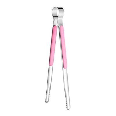 QLLQ rostfritt stål grill hushåll brödrost biff multifunktionell skållskydd livsmedelsklämma (rosa), rostfritt stål QLLQ rostfritt stål grill hushåll brödrost biff multifunktionell skållskydd livsmedelsklämma (rosa), rostfritt stål