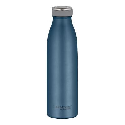 THERMOcafé av THERMOS TC Bottle termosflaska, rostfritt stål, blå matta, 500 ml THERMOcafé av THERMOS TC Bottle termosflaska, rostfritt stål, blå matta, 500 ml