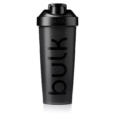 Bulk ikonisk proteinshakerflaska, med tråd mixerboll, proteinshaker, Jet svart, 750 ml Bulk ikonisk proteinshakerflaska, med tråd mixerboll, proteinshaker, Jet svart, 750 ml