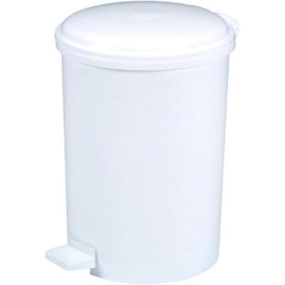 ROSSIGNOL Plastpedalrör 40 l, vit, dim. Ø 380 H 530 mm ROSSIGNOL Plastpedalrör 40 l, vit, dim. Ø 380 H 530 mm