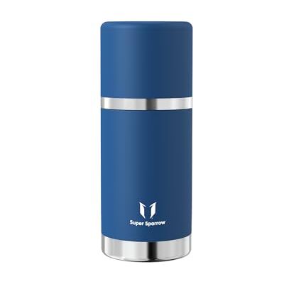 Super Sparrow Termosflaska 500ml Rostfri Stål Vattenflaska BPA-fri Läckagesäker Termos, Läckagesäker Lock Som fungerar som mugg för sport och utomhusaktiviteter Super Sparrow Termosflaska 500ml Rostfri Stål Vattenflaska BPA-fri Läckagesäker Termos, Läckagesäker Lock Som fungerar som mugg för sport och utomhusaktiviteter