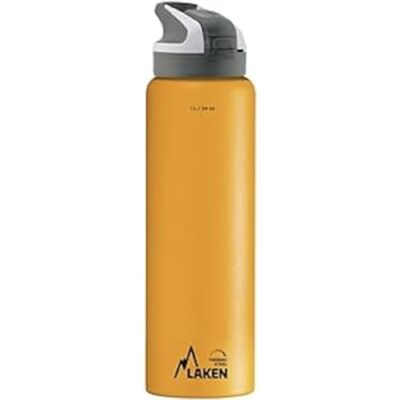 LAKEN Lakan unisex – vuxen termoskanna TS10Y termoskanna, gul, 18/8-1L LAKEN Lakan unisex – vuxen termoskanna TS10Y termoskanna, gul, 18/8-1L
