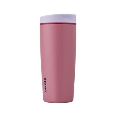 Owala SmoothSip Slider isolerad rostfritt stål kaffebehållare, återanvändbar iskaffekopp, varm kaffe resemugg, BPA-fri 57 g, virkad drottning Owala SmoothSip Slider isolerad rostfritt stål kaffebehållare, återanvändbar iskaffekopp, varm kaffe resemugg, BPA-fri 57 g, virkad drottning