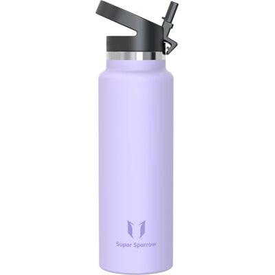 Super Sparrow Vattenflaska 1.5L Rostfritt Stål Vattenflaska Termos Standard Mun Giftfri BPA-Fri Perfekt Som Sportflaska Super Sparrow Vattenflaska 1.5L Rostfritt Stål Vattenflaska Termos Standard Mun Giftfri BPA-Fri Perfekt Som Sportflaska