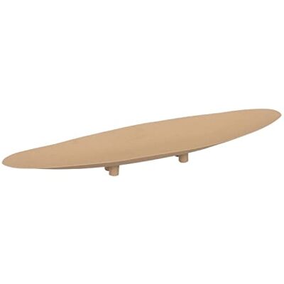 BigBuy Home Bordsskiva 48 x 12 x 5 cm Beige Järn BigBuy Home Bordsskiva 48 x 12 x 5 cm Beige Järn