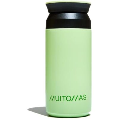 Muitomas , 350 ml Termisk Vattenflaska, Lätt och bärbar i stål, Snygg Design Termisk Vattenflaska med Lufttåp, Grön Muitomas , 350 ml Termisk Vattenflaska, Lätt och bärbar i stål, Snygg Design Termisk Vattenflaska med Lufttåp, Grön