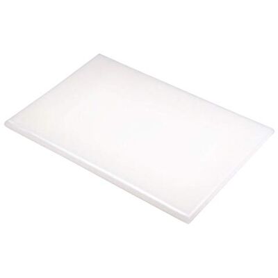 Hygiplas Extra tjock skärbräda, 25 x 450 x 300 mm, vit Hygiplas Extra tjock skärbräda, 25 x 450 x 300 mm, vit