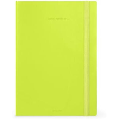 LEGAMI Stor dagbok, Chartreuse, veckodagbok, 13 månader, från augusti 2025 till augusti 2026, pedagogisk planering, klassregister, tid, skolkalender, 17 x 24 cm LEGAMI Stor dagbok, Chartreuse, veckodagbok, 13 månader, från augusti 2025 till augusti 2026, pedagogisk planering, klassregister, tid, skolkalender, 17 x 24 cm