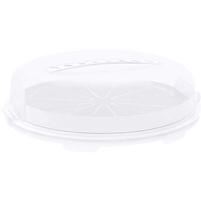 Rotho 1723901100 kakhållare, plast, 36 x 35 x 12 cm, vit Rotho 1723901100 kakhållare, plast, 36 x 35 x 12 cm, vit