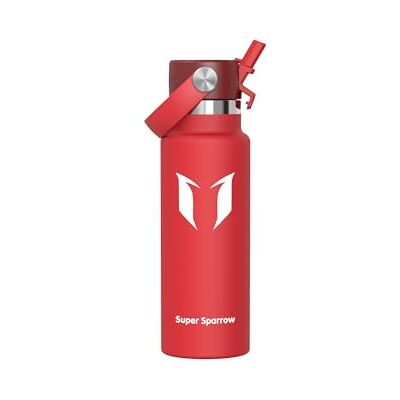Super Sparrow Vattenflaska 350ml Rostfritt Stål Metallflaska Termos Standard Mun Giftfri BPA-Fri Perfekt Som Sportflaska Super Sparrow Vattenflaska 350ml Rostfritt Stål Metallflaska Termos Standard Mun Giftfri BPA-Fri Perfekt Som Sportflaska