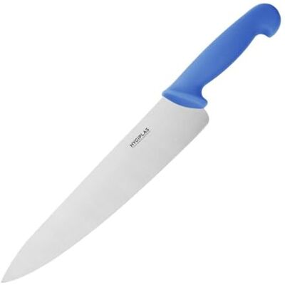 Hygiplas Blå 255mm Kökskniv - Rostat Stål Hygiplas Blå 255mm Kökskniv - Rostat Stål