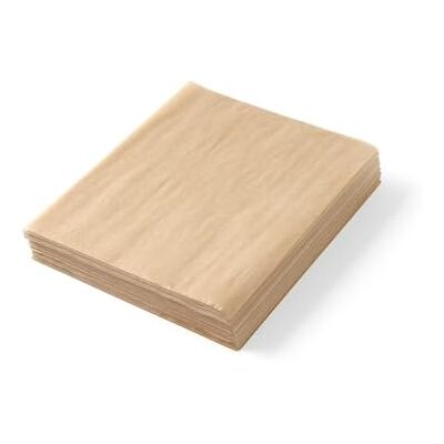 HENDI Fettsäkert Papper, 200mm x 250mm, Beige, Förpackning av 500 HENDI Fettsäkert Papper, 200mm x 250mm, Beige, Förpackning av 500