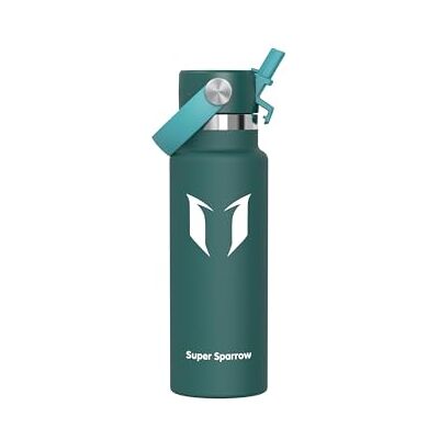 Super Sparrow Vattenflaska 350ml Rostfritt Stål Metallflaska Termos Standard Mun Giftfri BPA-Fri Perfekt Som Sportflaska Super Sparrow Vattenflaska 350ml Rostfritt Stål Metallflaska Termos Standard Mun Giftfri BPA-Fri Perfekt Som Sportflaska