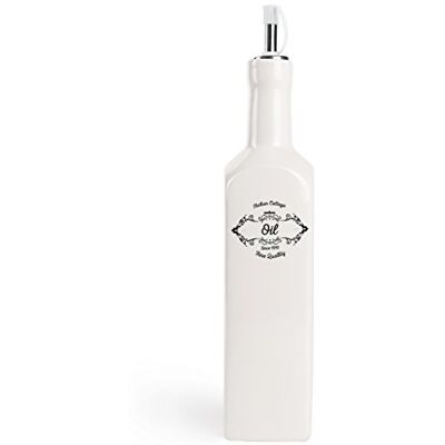 Excelsa Olje-glas - Keramik - Elfenbensvit - 500 ml Excelsa Olje-glas - Keramik - Elfenbensvit - 500 ml