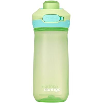 Contigo Jessie Autopop vattenflaska för barn, 420 ml stor flaska, 100% läckagesäker, diskmaskinssäker, perfekt för förskola, skola, sport, fritid Contigo Jessie Autopop vattenflaska för barn, 420 ml stor flaska, 100% läckagesäker, diskmaskinssäker, perfekt för förskola, skola, sport, fritid