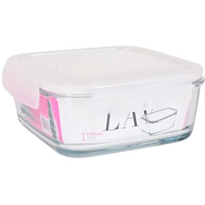 LAV Fyrkantig lunchlåda med -lock (1,2 L) LAV Fyrkantig lunchlåda med -lock (1,2 L)