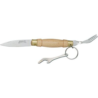 IMEX EL ZORRO 54061 kniv med gaffel och öppnare Inx H,6 cm, man, brun, 6 cm IMEX EL ZORRO 54061 kniv med gaffel och öppnare Inx H,6 cm, man, brun, 6 cm