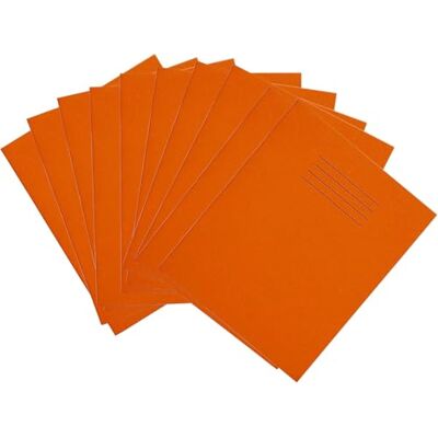 Rhino stationär övningsbok 8 x 6,5 48 sidor 5 mm fyrkantig träningsbok orange inlärningsresurser skolböcker paket med 10 Rhino stationär övningsbok 8 x 6,5 48 sidor 5 mm fyrkantig träningsbok orange inlärningsresurser skolböcker paket med 10