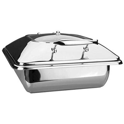 LACOR Luxe GN 2/3 skav, rostfritt stål, silver, 41 x 43 x 20 cm LACOR Luxe GN 2/3 skav, rostfritt stål, silver, 41 x 43 x 20 cm