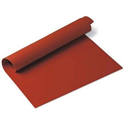 silikomart 23.005.00.0062 Non-Stick silikonbakmatta, 270 x 420 mm, Terrakotta silikomart 23.005.00.0062 Non-Stick silikonbakmatta, 270 x 420 mm, Terrakotta