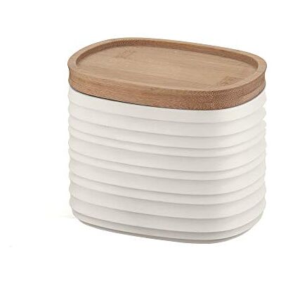 Guzzini Tierra, Burk S med Lock, Tillverkad av Återvinningsbara Material Mjölkvit, 12.3 x 9.4 x h 11 cm 500 cc 181801156 Guzzini Tierra, Burk S med Lock, Tillverkad av Återvinningsbara Material Mjölkvit, 12.3 x 9.4 x h 11 cm 500 cc 181801156