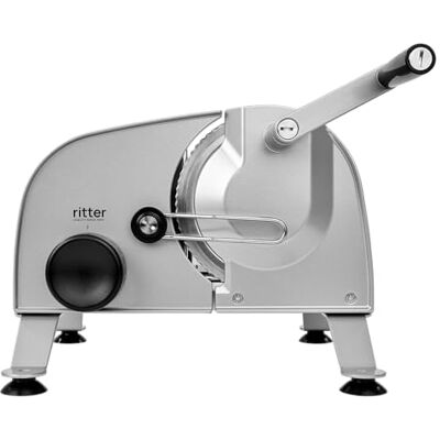 Ritter manus 3 manuell allt-i-ett-skärare & brödslickeapparat i helmetall, Made in Germany Ritter manus 3 manuell allt-i-ett-skärare & brödslickeapparat i helmetall, Made in Germany