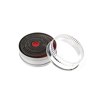 Vogue E019 rund av kakskärare, set 10,2 cm (11 stycken) Vogue E019 rund av kakskärare, set 10,2 cm (11 stycken)