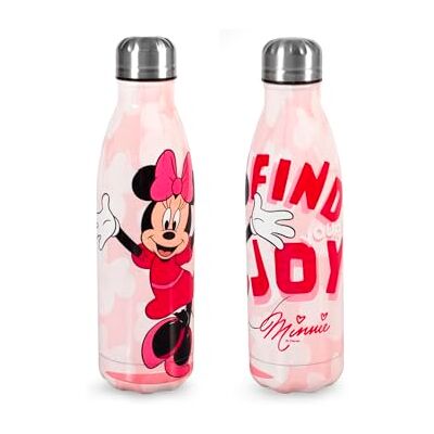 H&H Termisk babyflaska för barn och vuxna, vattenflaska i rostfritt stål, Mimmi Joy-dekoration 0,5 l, värmeisolerad, unik design, perfekt för sport och fritid, presentidé H&H Termisk babyflaska för barn och vuxna, vattenflaska i rostfritt stål, Mimmi Joy-dekoration 0,5 l, värmeisolerad, unik design, perfekt för sport och fritid, presentidé