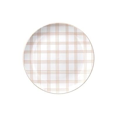 Tognana Quadro Mandel, 4-pack middagstallrikar, porslin, rosa Tognana Quadro Mandel, 4-pack middagstallrikar, porslin, rosa