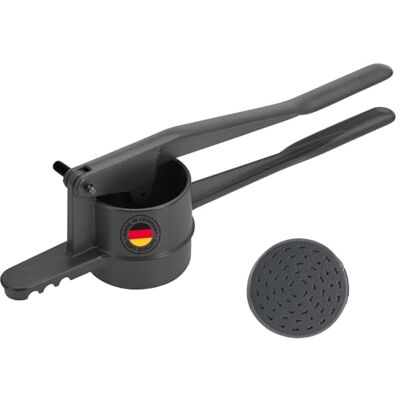 Westmark spätzle- och potatispress Spätzlechef, traditionell perforering för handgjorda spätzle, högkvalitativ specialbeläggning, aluminium, längd: 41 cm, antracit, 6120226Z Westmark spätzle- och potatispress Spätzlechef, traditionell perforering för handgjorda spätzle, högkvalitativ specialbeläggning, aluminium, längd: 41 cm, antracit, 6120226Z