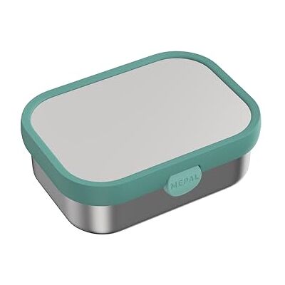 Mepal Rostfri Bentolåda Campus Bento Box Barn Lunchlåda för Barn med Fack och Gaffel Lunchlåda med Klämförslutning Tål Diskmaskin 750 ml Cool mint Mepal Rostfri Bentolåda Campus Bento Box Barn Lunchlåda för Barn med Fack och Gaffel Lunchlåda med Klämförslutning Tål Diskmaskin 750 ml Cool mint
