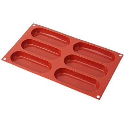 silikomart SF 103 SAVOIARDO SILIKONEFORM 127,5X47 H 17 MM silikomart SF 103 SAVOIARDO SILIKONEFORM 127,5X47 H 17 MM