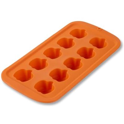 Zenker Mini pumpa chokladform/isbitsform – 10 halloween bakform av silikon, orange, diskmaskinssäker – perfekt för kreativa godsaker Zenker Mini pumpa chokladform/isbitsform – 10 halloween bakform av silikon, orange, diskmaskinssäker – perfekt för kreativa godsaker