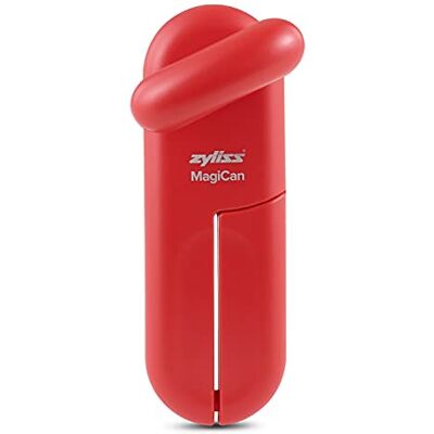Zyliss MagiCan Manual Can Opener with Lid Release Heavy Duty Can Opener Kitchen Gadgets Home Manual Tin Open Easy to Use Hand Held Effortlessly Open Cans Compact Design Red Zyliss MagiCan Manual Can Opener with Lid Release Heavy Duty Can Opener Kitchen Gadgets Home Manual Tin Open Easy to Use Hand Held Effortlessly Open Cans Compact Design Red
