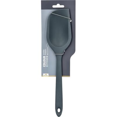RBV Birkmann Birkmann, sked Cool Grey 9,3 cm x 2,3 cm x 29,5 cm silikon med metallkärna värmebeständig upp till 230 grader Celsius RBV Birkmann Birkmann, sked Cool Grey 9,3 cm x 2,3 cm x 29,5 cm silikon med metallkärna värmebeständig upp till 230 grader Celsius