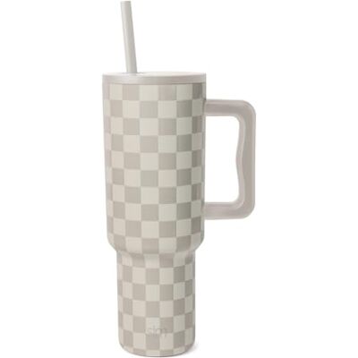 Simple Modern 4 oz tumlare med handtag och sugrörslock isolerad kopp återanvändbar rostfritt stål vattenflaska resemugg mugghållare vänlig gåvor för kvinnor honom henne Trek Collection Simple Modern 4 oz tumlare med handtag och sugrörslock isolerad kopp återanvändbar rostfritt stål vattenflaska resemugg mugghållare vänlig gåvor för kvinnor honom henne Trek Collection