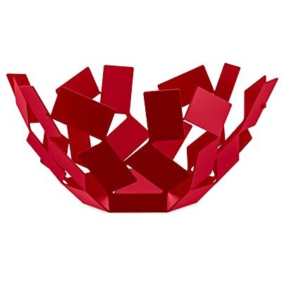 Alessi MT02 R - Siciliainspirerad stålfruktskål - Frukthållare Alessi MT02 R - Siciliainspirerad stålfruktskål - Frukthållare